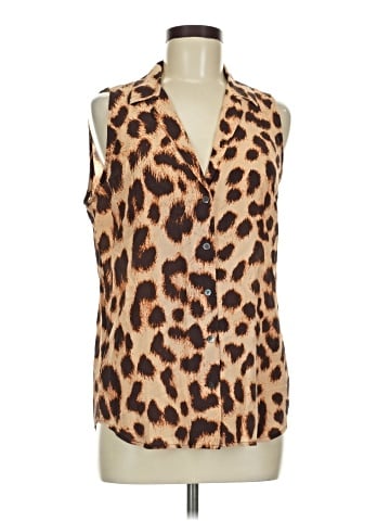Equipment Sleeveless Silk Top (view 1)