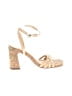 Kaanas Gold Sandals Size 8 - photo 1