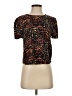 Zara Brown Short Sleeve Top Size S - photo 1
