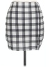 Windsor Checkered-gingham White Casual Skirt Size L - photo 1