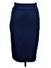 Popana Solid Blue Formal Skirt Size L - photo 1