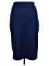 Popana Solid Blue Formal Skirt Size L - photo 2