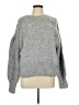 Free Assembly Solid Gray Pullover Sweater Size L - photo 1