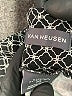 Van Heusen Polka Dots Black Casual Pants Size 10 - photo 8