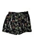 Robert Louis Floral Black Shorts Size L - photo 1