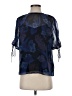 Ted Baker London 100% Polyester Blue 3/4 Sleeve Blouse Size 2 (0) - photo 1
