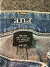 a.n.a. A New Approach Hearts Blue Jeans Size 32 waist - photo 7