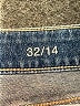 a.n.a. A New Approach Hearts Blue Jeans Size 32 waist - photo 8