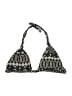 Vitamin A Print Black Swimsuit Top Size S (estimated) - photo 1