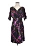Jonathan Martin Print Purple Cocktail Dress Size S - photo 1