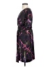 Jonathan Martin Print Purple Cocktail Dress Size S - photo 5