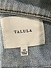 Talula 100% Cotton Blue Denim Vest Size XS - photo 3