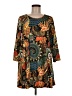 Assorted Brands Paisley Brown Casual Dress Size M - photo 1