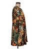 Assorted Brands Paisley Brown Casual Dress Size M - photo 4
