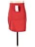 Silence and Noise Solid Red Casual Skirt Size XS - photo 2