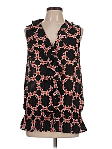 Karl Lagerfeld Paris Sleeveless Blouse (view 1)