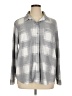 32 Degrees Plaid Gray 3/4 Sleeve Blouse Size XL - photo 1