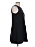 Fig Solid Black Casual Dress Size L - photo 4