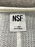 NSF White Cardigan Size M - photo 7