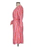 Just Fab Chevron-herringbone Orange Casual Dress Size M - photo 5
