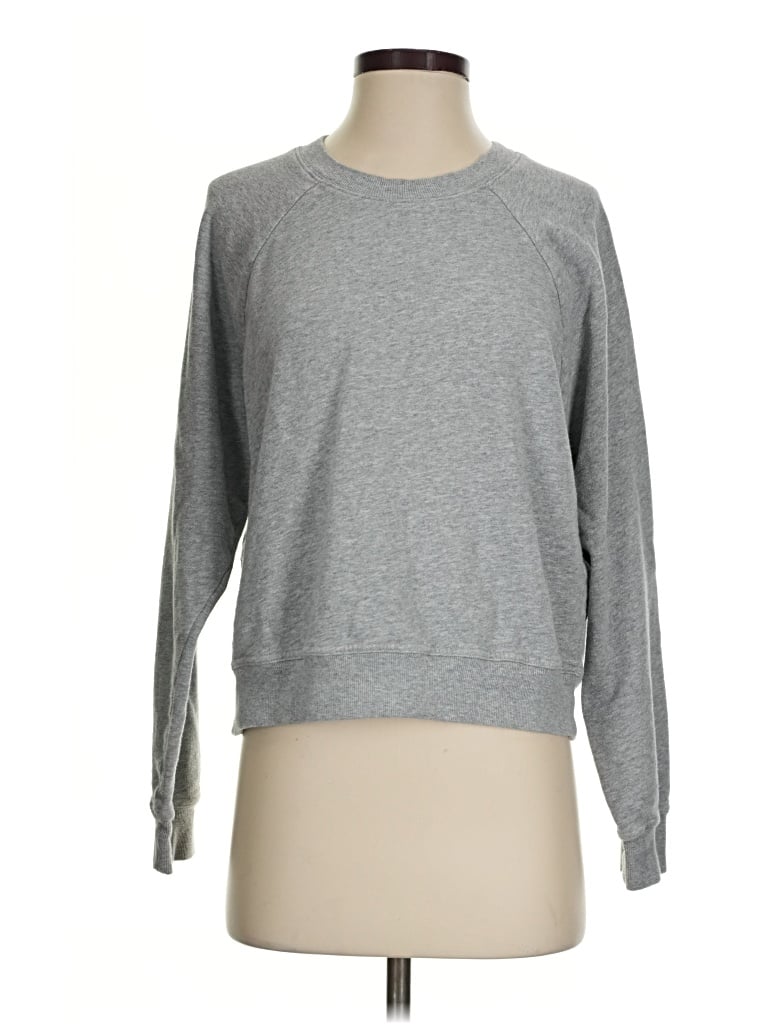 Pre-owned Z Supply Sweatshirt In Gray
