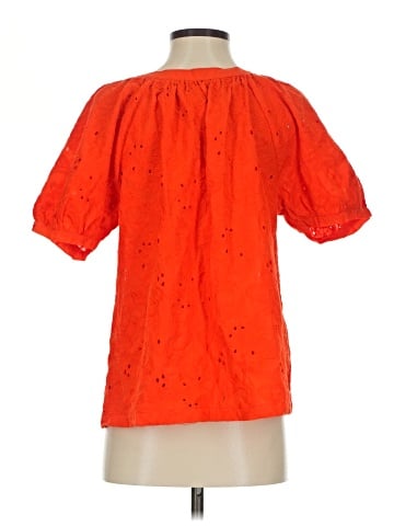 Calypso St. Barth Short Sleeve Blouse (view 2)