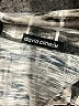David Cline Metallic Silver Long Sleeve Blouse Size M - photo 4