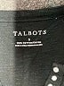 Talbots 100% Cotton Black Short Sleeve Top Size S - photo 7