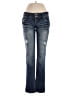 Almost Famous Stars Blue Jeans Size 7 - photo 1