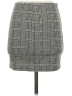 Forever 21 Plaid Gray Casual Skirt Size S - photo 2