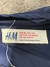 H&M 100% Polyester Paisley Blue Jacket Size 9 - 10 - photo 3