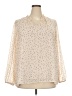 Hilary Radley 100% Polyester Ivory 3/4 Sleeve Blouse Size XXL - photo 1