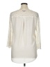 Alberto Makali 100% Polyester Silver 3/4 Sleeve Blouse Size XL - photo 2