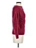 Sleeping On Snow Burgundy Pullover Sweater Size S - photo 4