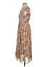 Hayden 100% Polyester Floral Tan Casual Dress Size S - photo 5