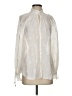 Kivari 100% Ramie Ivory Long Sleeve Blouse Size 4 - photo 1