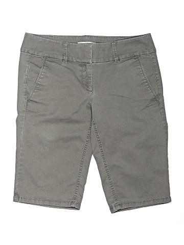 Ann Taylor LOFT Khaki Shorts (view 1)