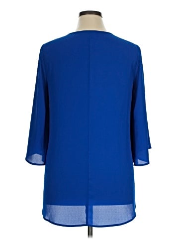 Karen Kane 3/4 Sleeve Blouse (view 2)