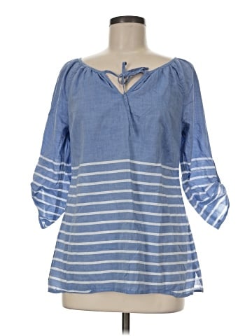 G.H. Bass & Co. 3/4 Sleeve Blouse (view 1)
