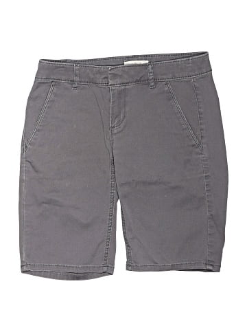 Ann Taylor LOFT Khaki Shorts (view 1)