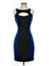 Guess Color Block Blue Cocktail Dress Size 2 - photo 1