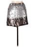 Jaloux 100% Rayon Metallic Silver Formal Skirt Size L - photo 1