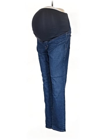 Madewell Maternity Over-the-Belly Skinny Jeans in Coronet Wash (view 1)