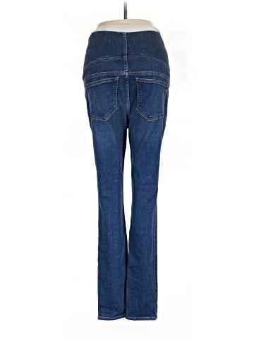 Madewell Maternity Over-the-Belly Skinny Jeans in Coronet Wash (view 2)