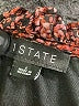 1.State 100% Polyester Brown Long Sleeve Blouse Size S - photo 7
