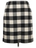 Talbots Checkered-gingham Gray Wool Skirt Size 14 - photo 2