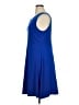 Talbots Solid Blue Casual Dress Size XL - photo 5