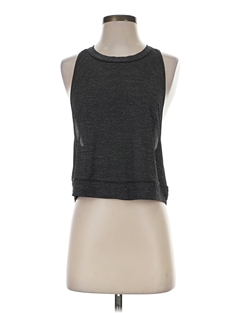 Pre-owned Lululemon Athletica Active Tank Top In Gray