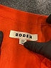Boden 100% Linen Orange 3/4 Sleeve Blouse Size 14 - photo 7