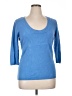 New York & Company 100% Acrylic Blue Pullover Sweater Size XL - photo 1